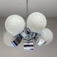 Sputnik Pendant Light Fixture by Szarvasi 1970s