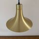 Vintage Danish design lamp in style of Semi pendel - Golden space age lamp