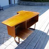 Vintage boomrang desk by peter lovig nielsen 1960s