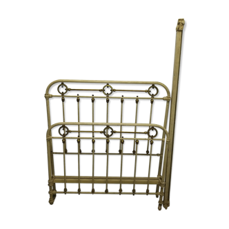 Iron and brass bed