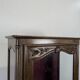 Petite vitrine Louis XV en chêne à une porte