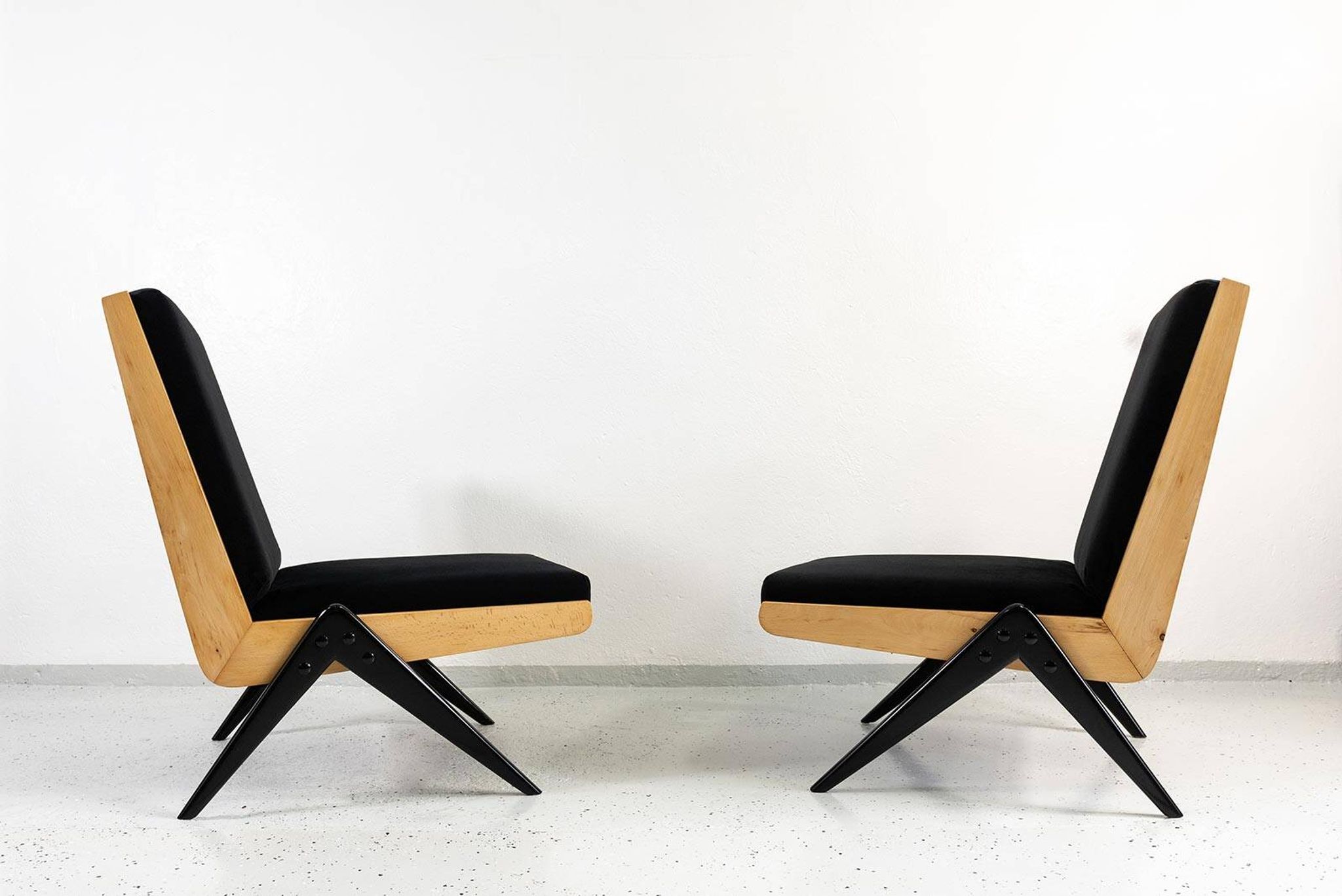Modernist Chairs, Type 1312 By Slupskie Furniture Factory, Poland, 1960s