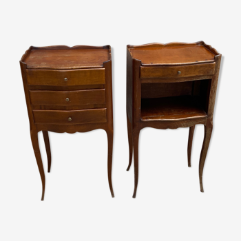 pair of bedside tables