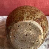 Brown Stoneware Pitcher