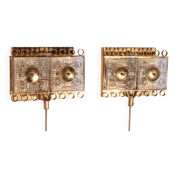 Wall Sconces by Carl Fagerlund made by Mpr Denmark,1960