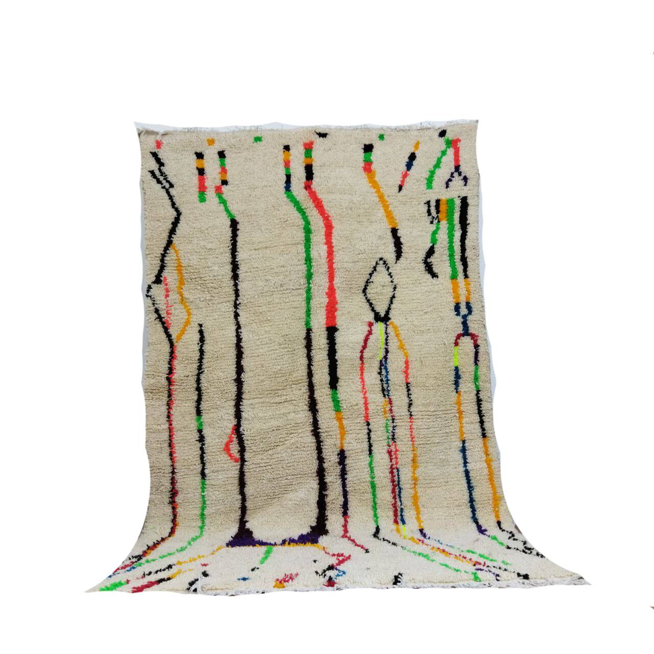 Handmade Moroccan Berber Rug 250 X 154 CM