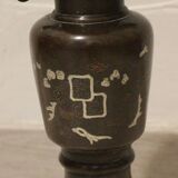 Bronze baluster vase from Vietnam, 1920