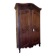Wedding wardrobe, Provençal in solid walnut