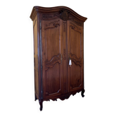 Armoire de mariage, provençale en noyer massif