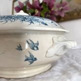 Gien ironstone tureen, "landscapes" model