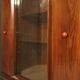 Vitrine italienne en bois du XXe siècle
