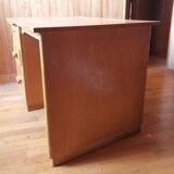 Wooden desk from the 1950s administration type