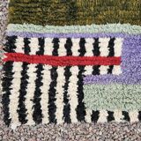 Unique Moroccan rug made of natural wool, 2.5x1.5 m.