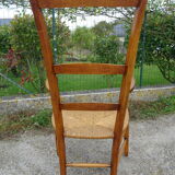 Mulched armchair high backrest