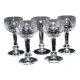 SAINT-LOUIS Set of 5 crystal liqueur glasses model 1930 METRA Size 4593