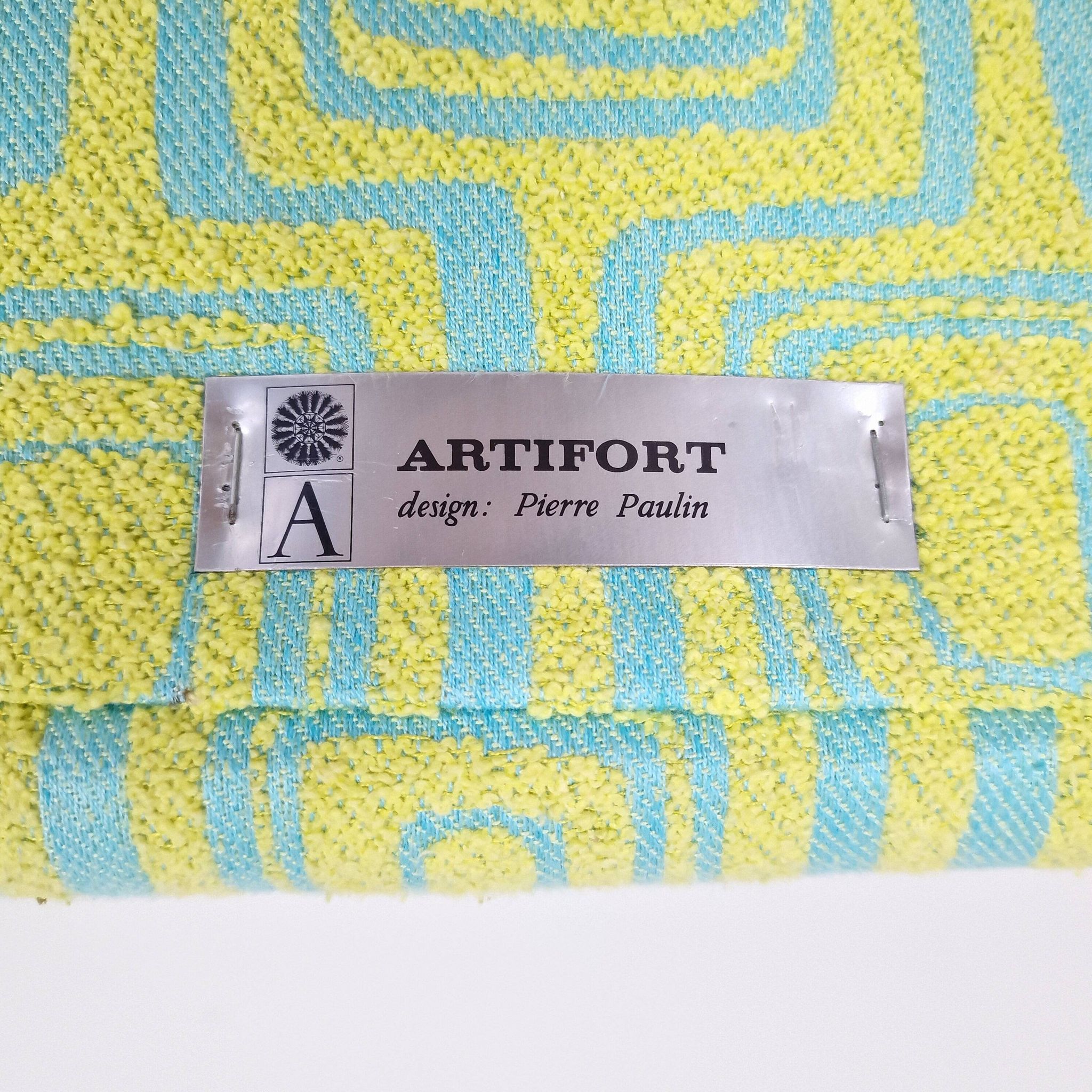 Mid-Century F555 Chair by Pierre Paulin for Artifort, 1980's