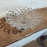 Ancienne coupe à fruit en cristal de Baccarat