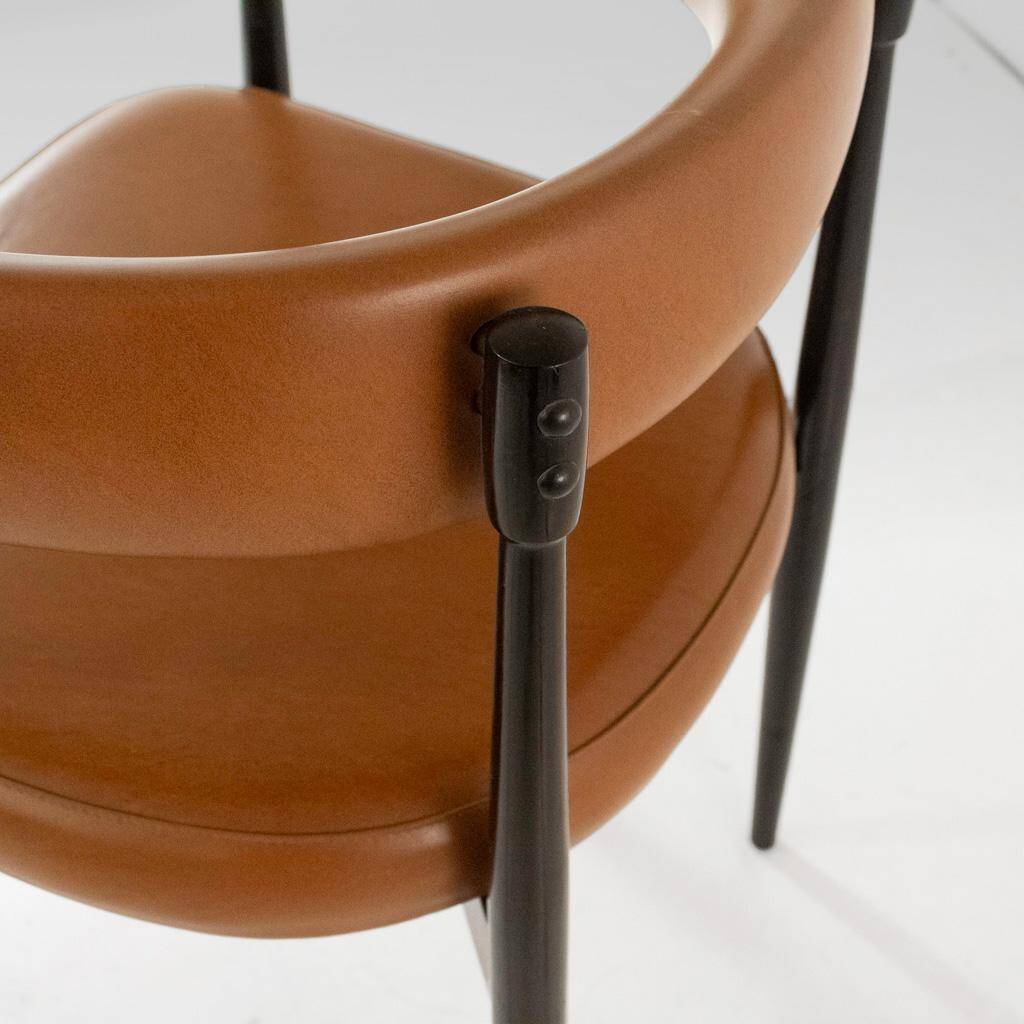Vintage Italian Design Office Chair, Design Flam Sansoni for A. Dal Vera e