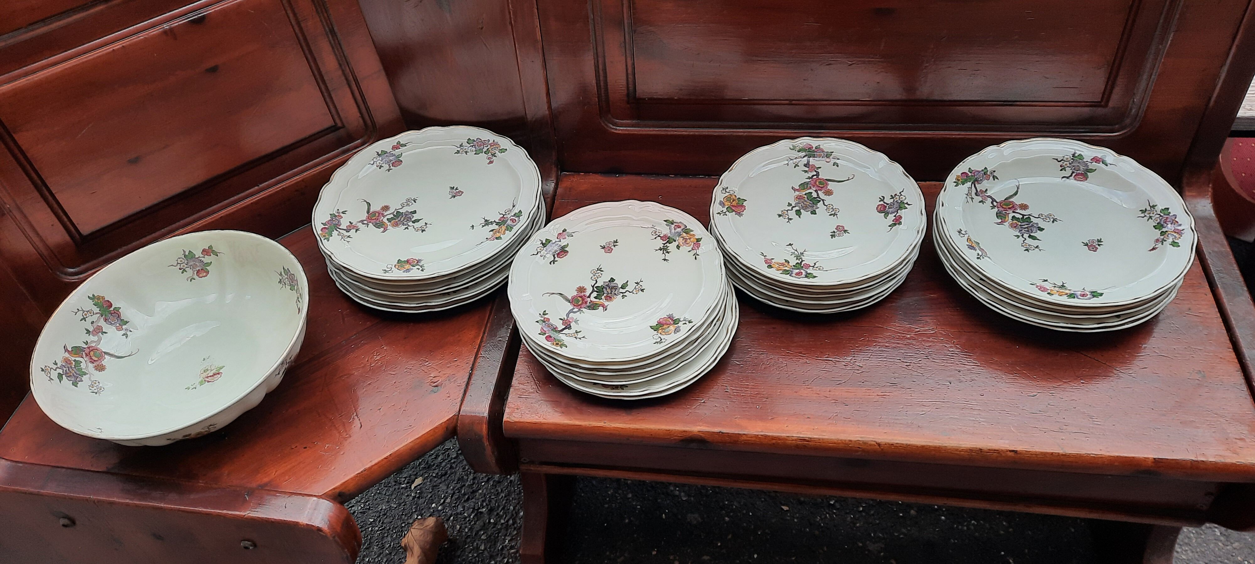 Plate set bernardaud Limoges