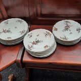 Plate set bernardaud Limoges