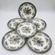 6 flat plates. Egersund. Norway.