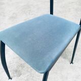 Postmodern Lolly Dining Chair Set from Fly Line, Italy, 1980s, Set of 9