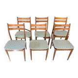 6 Scandinavian chairs