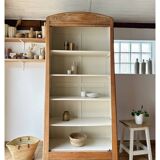 Vintage bookcase cabinet