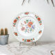 Table service in vintage earthenware Mills of Wolves "ORCHIES" 44 pieces