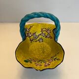 Longwy enamel basket