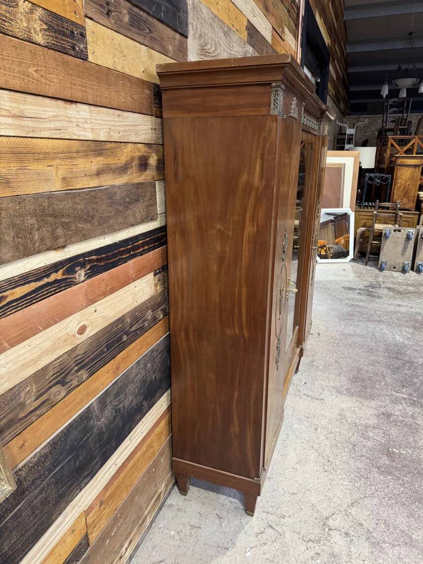 Empire library in mahogany - Early 20th century