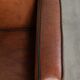 Very interesting sheepskin Art Deco design armchair with a great design
