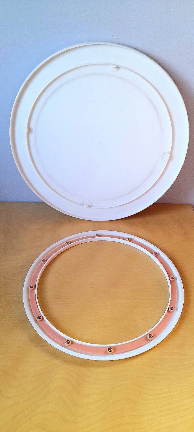 Op art turntable 70s