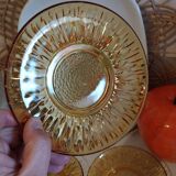 Large vintage glass cups by Vereco