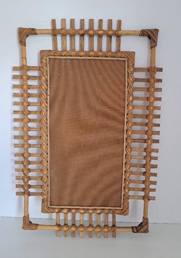Bamboo mirror from the 70s