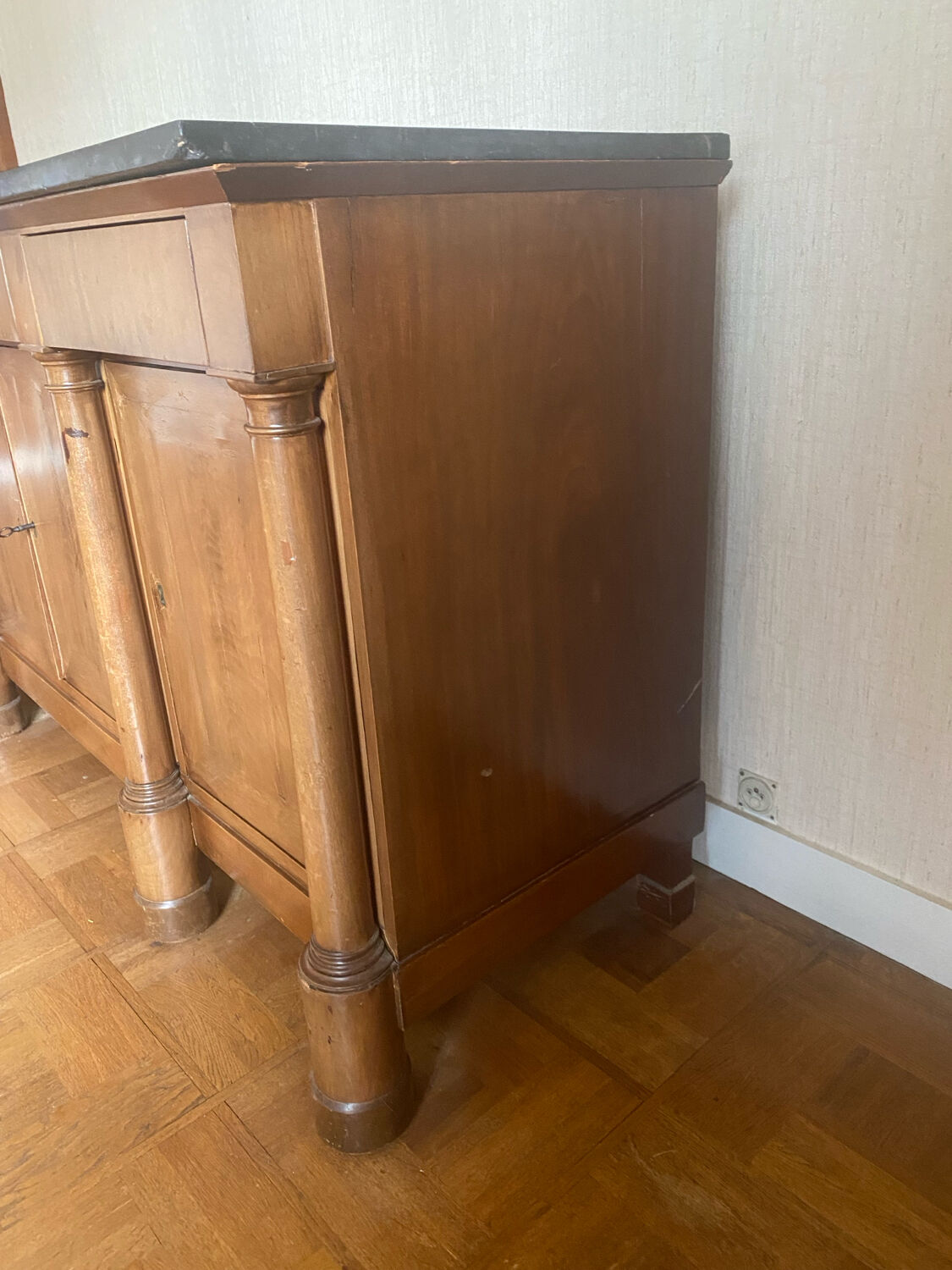 Enfilade Empire period and not style. No shipping.