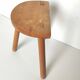 Tabouret tripode en bois