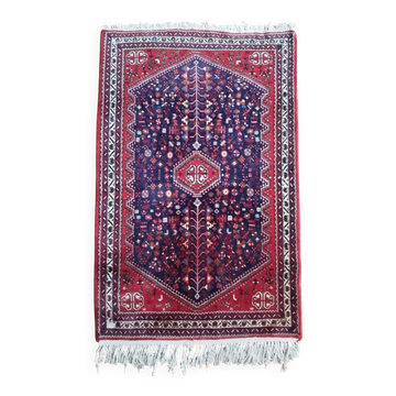 Tapis Persan Shiraz fait main 161x106cm