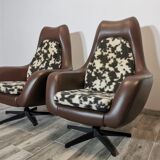Fauteuils pivotants du milieu du siècle