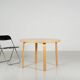 Alvar Aalto table 90A ed. Artek circa 1980