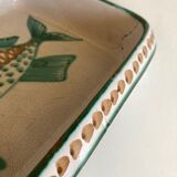 Plat poisson Robert Picault Vallauris 1960