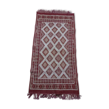 Tapis cilié marron 195x100cm