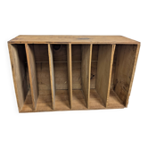 Vintage raw wood locker
