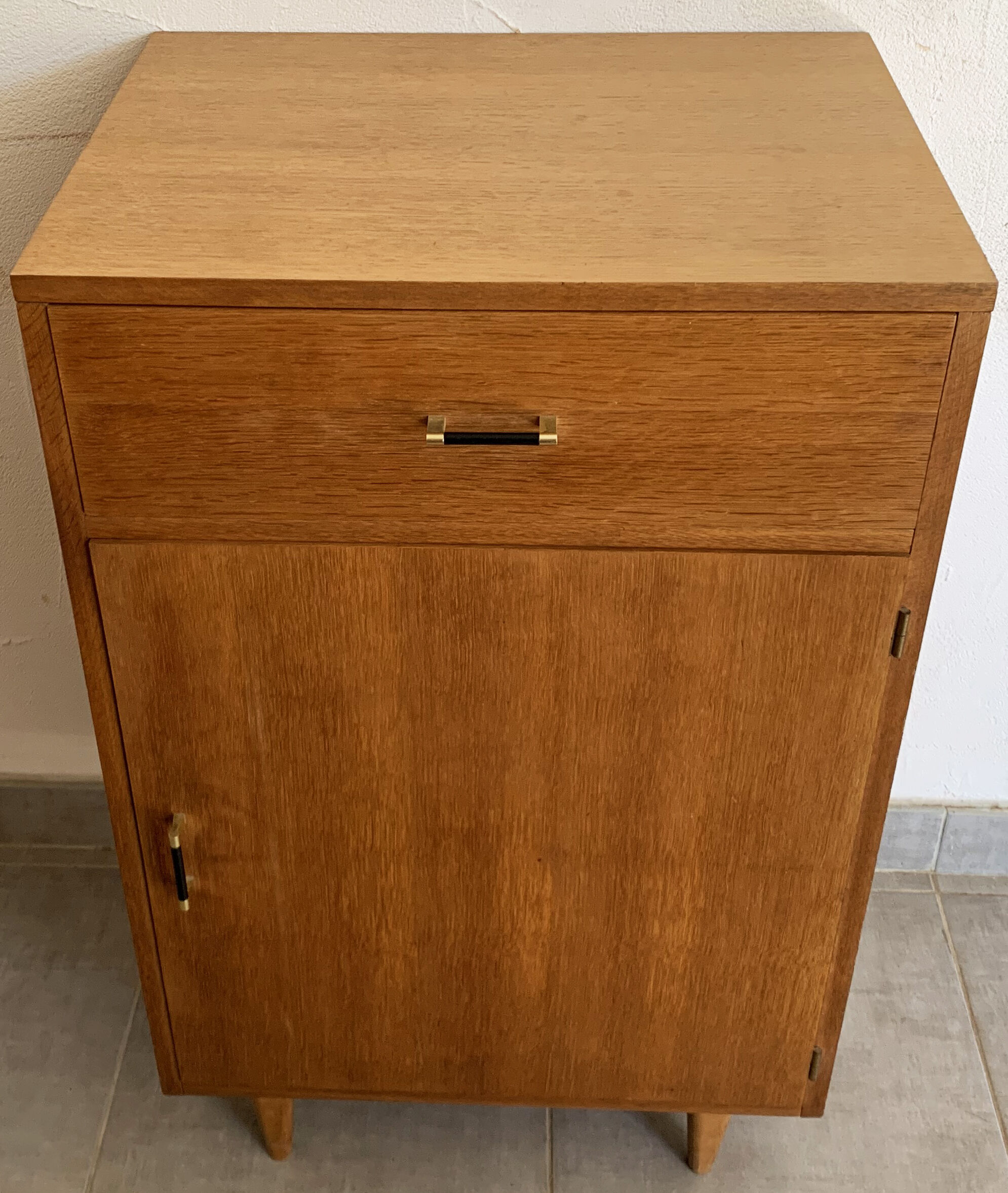 Vintage oak jam maker from the 50s