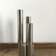 Chrome vase