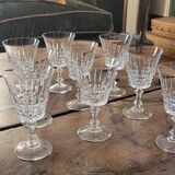 50s crystal glasses