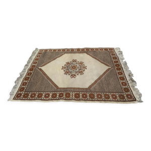 Tapis marocain noué à la main