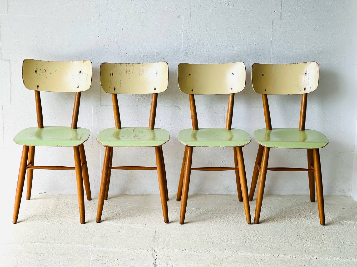 Bistro Ton Chairs, set of 4