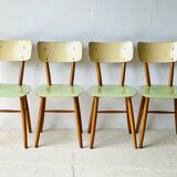 Bistro Ton Chairs, set of 4