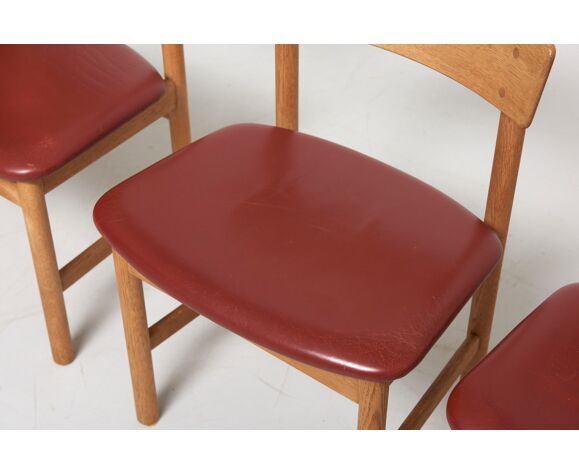 Set of 4 Dining Chairs Model 3236 by Børge Mogensen for Fredericia  Stølefabrik, Denmark - 1956 | Selency